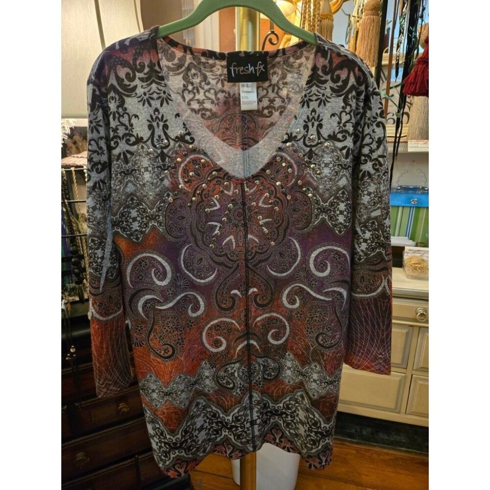 WT #1063 Women's Large Fresh FX Tunic